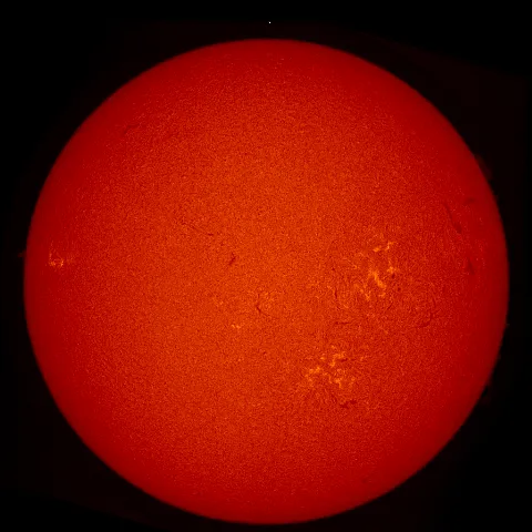 Image of Sun's chromosphere