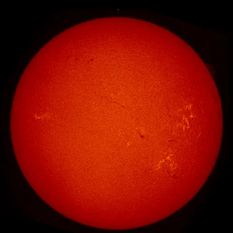 Image of Sun's chromosphere