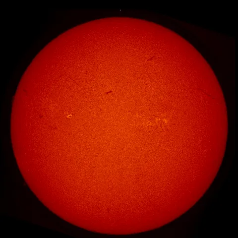 Image of Sun's chromosphere