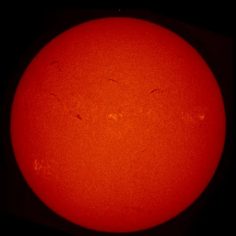 Image of Sun's chromosphere