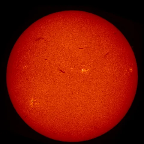 Image of Sun's chromosphere