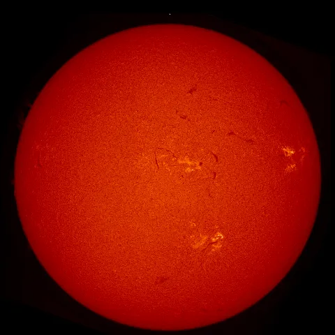 Image of Sun's chromosphere