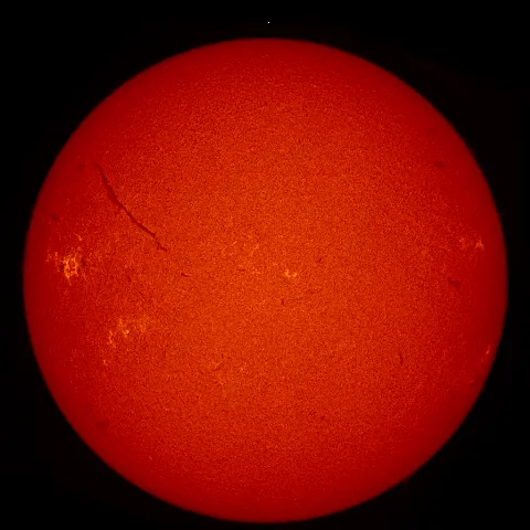 Image of Sun's chromosphere