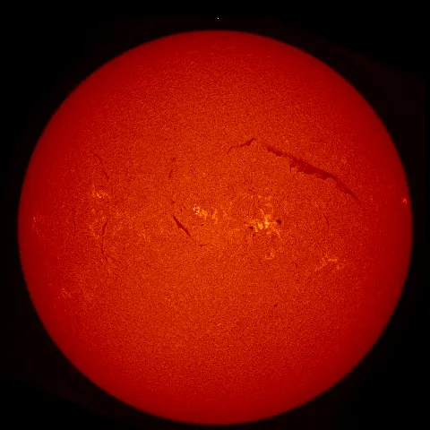 Image of Sun's chromosphere