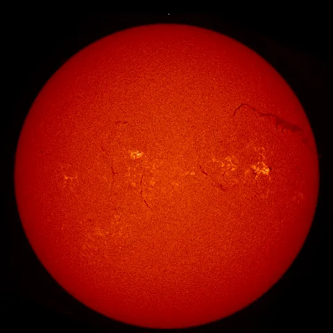 Image of Sun's chromosphere