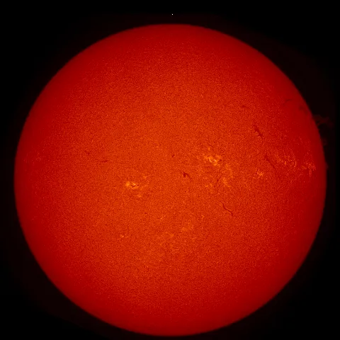 Image of Sun's chromosphere