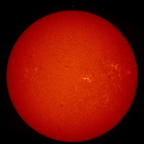 Image of Sun's chromosphere