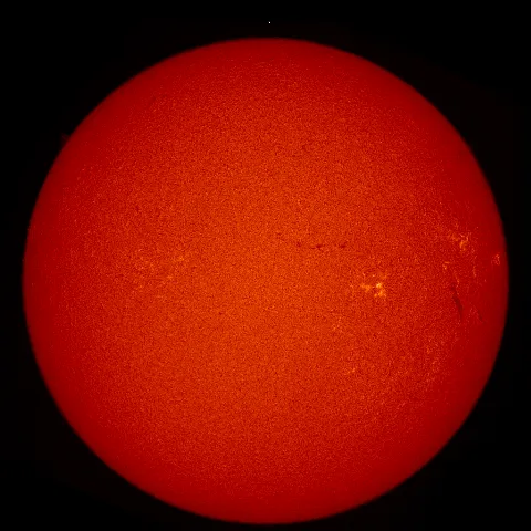 Image of Sun's chromosphere