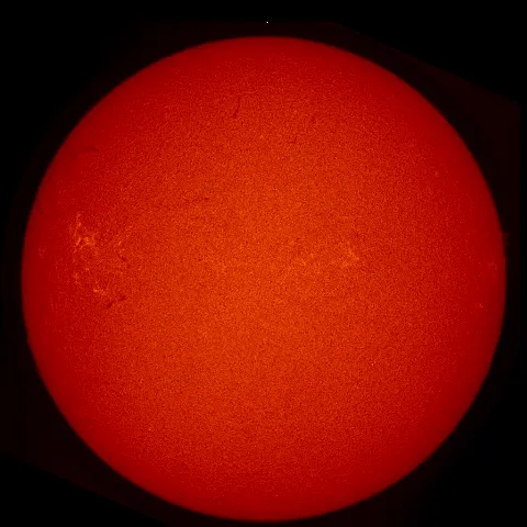 Image of Sun's chromosphere