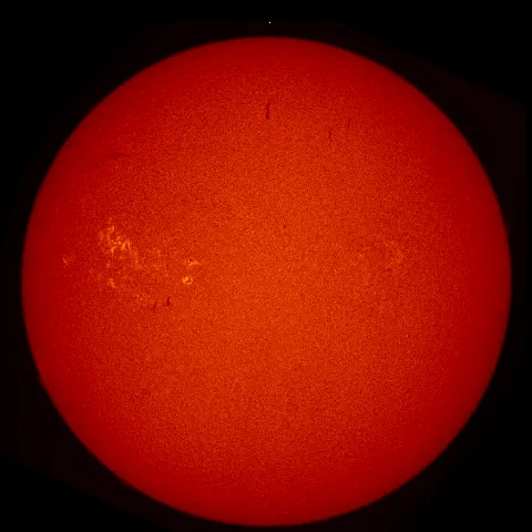 Image of Sun's chromosphere