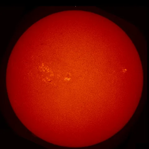 Image of Sun's chromosphere