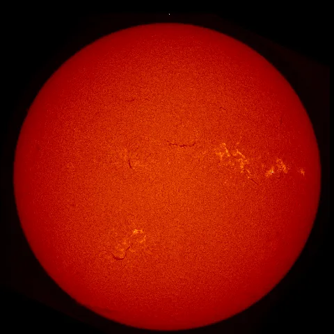 Image of Sun's chromosphere