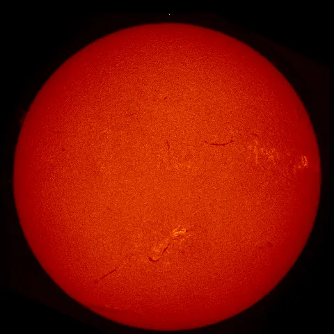 Image of Sun's chromosphere