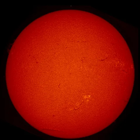 Image of Sun's chromosphere