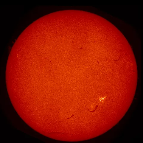 Image of Sun's chromosphere