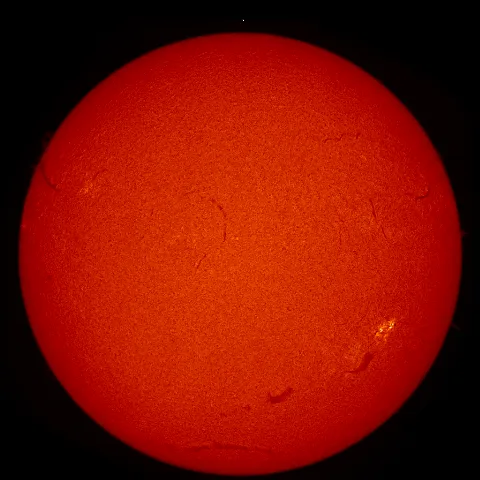 Image of Sun's chromosphere