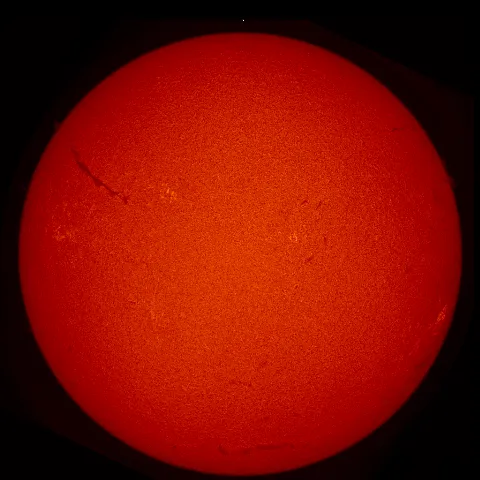 Image of Sun's chromosphere