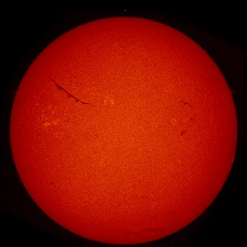 Image of Sun's chromosphere