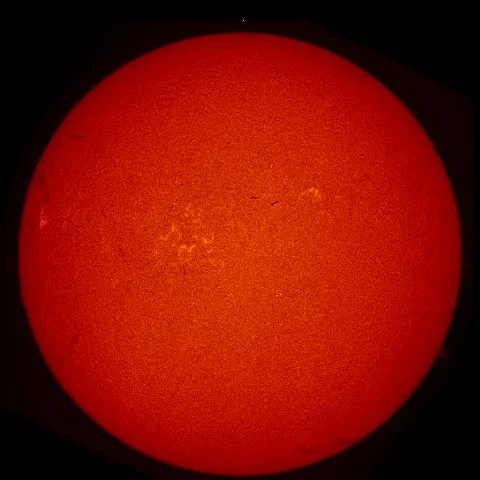 Image of Sun's chromosphere