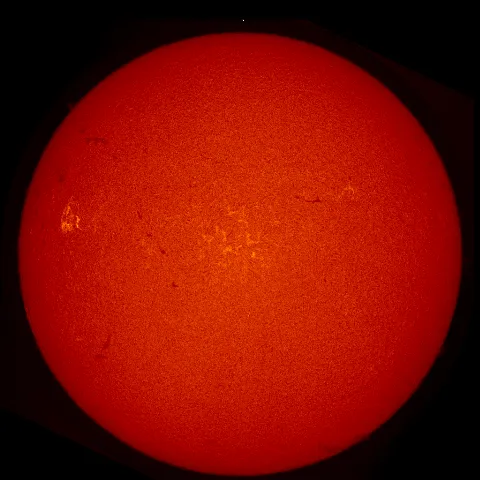 Image of Sun's chromosphere