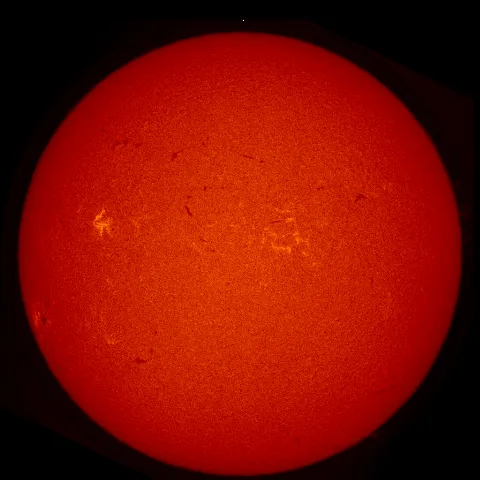 Image of Sun's chromosphere