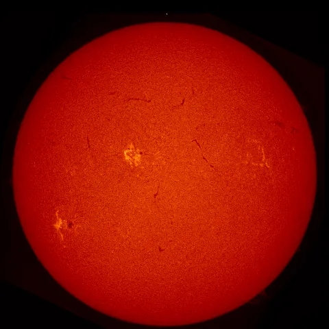 Image of Sun's chromosphere