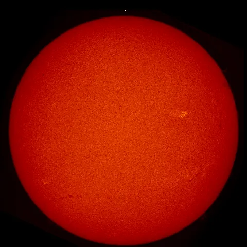 Image of Sun's chromosphere