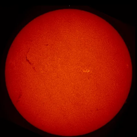 Image of Sun's chromosphere