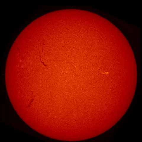 Image of Sun's chromosphere