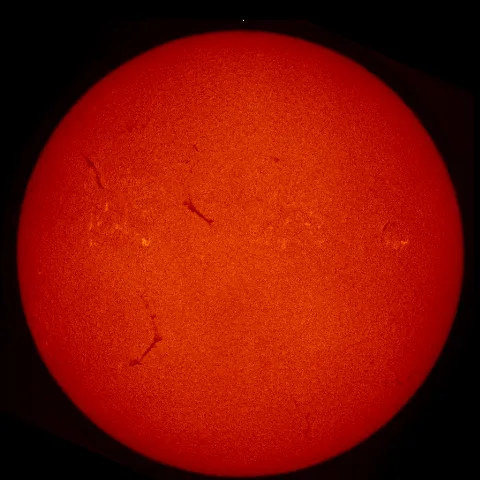 Image of Sun's chromosphere