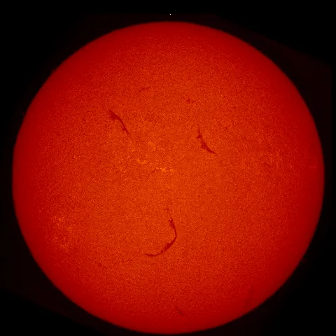 Image of Sun's chromosphere