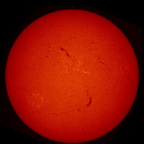 Image of Sun's chromosphere