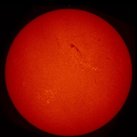 Image of Sun's chromosphere