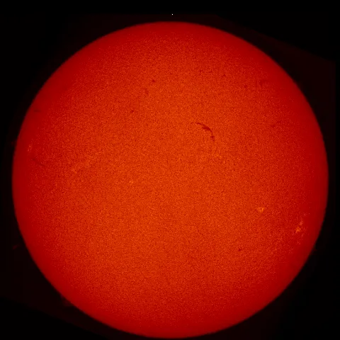 Image of Sun's chromosphere