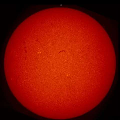 Image of Sun's chromosphere