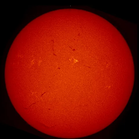 Image of Sun's chromosphere