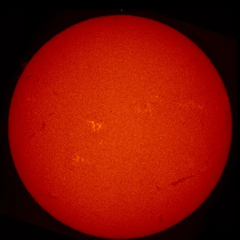 Image of Sun's chromosphere