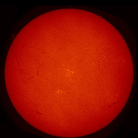 Image of Sun's chromosphere