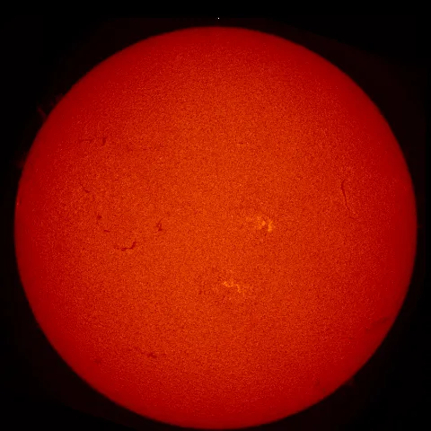 Image of Sun's chromosphere