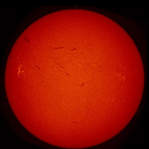 Image of Sun's chromosphere