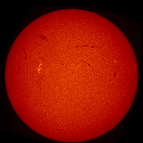 Image of Sun's chromosphere