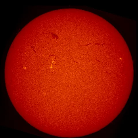 Image of Sun's chromosphere