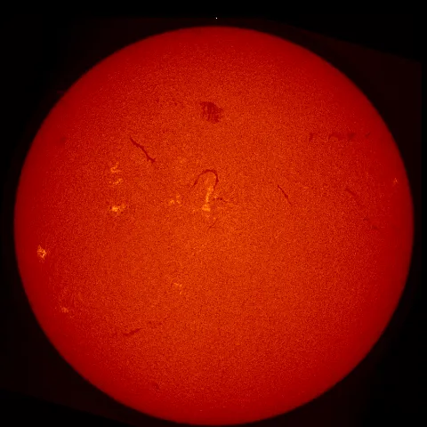 Image of Sun's chromosphere