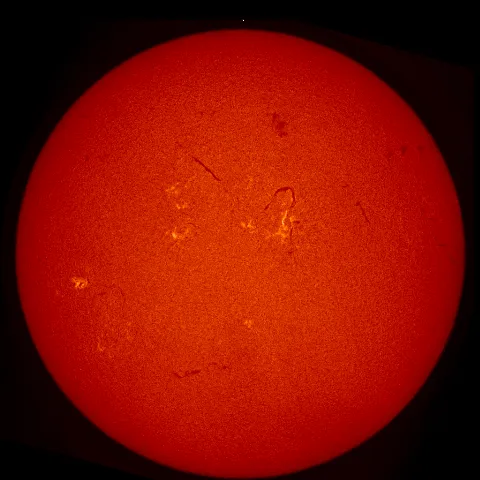 Image of Sun's chromosphere