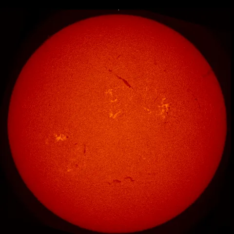 Image of Sun's chromosphere