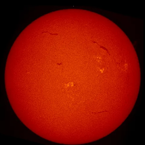 Image of Sun's chromosphere