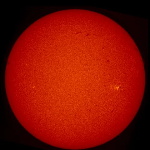 Image of Sun's chromosphere