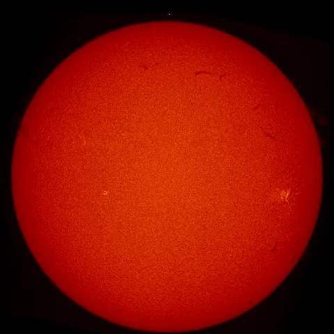 Image of Sun's chromosphere