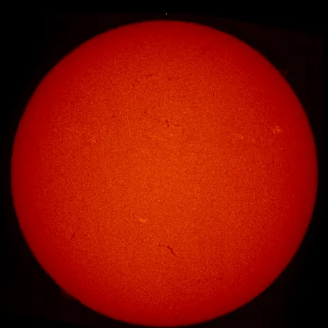 Image of Sun's chromosphere