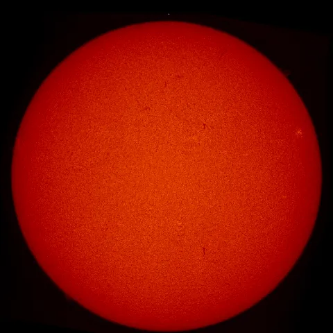 Image of Sun's chromosphere